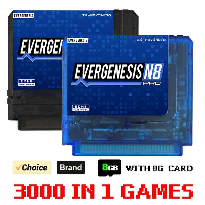 Gaming Console Vintage - Cartouches de jeu ED N8 Pro