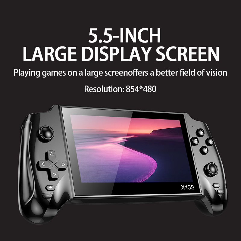 Gaming Console Zone - Console de jeu portable rétro X13S,