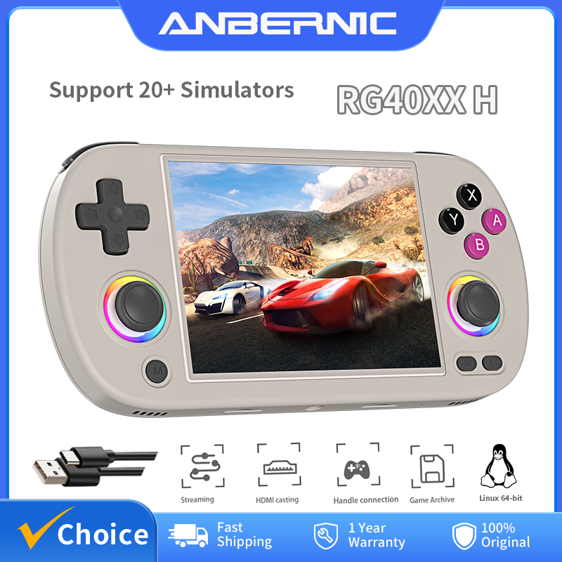 Gaming Console Gta - ANBERNIC RG40XX H Console de jeu