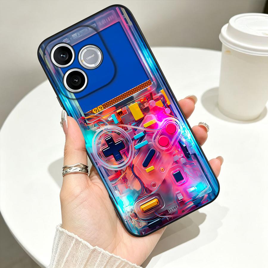 Gaming Console X7 - Coque de protection colorée pour téléphone