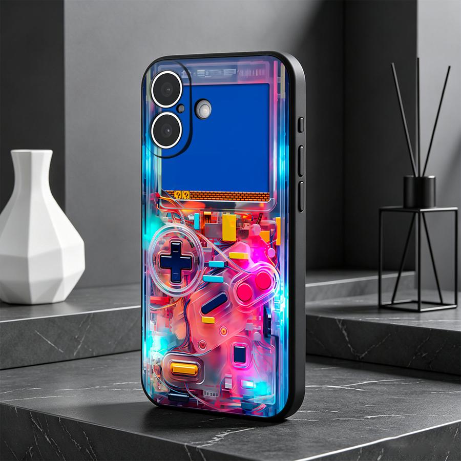 Gaming Console X12 - Coque de protection colorée pour téléphone
