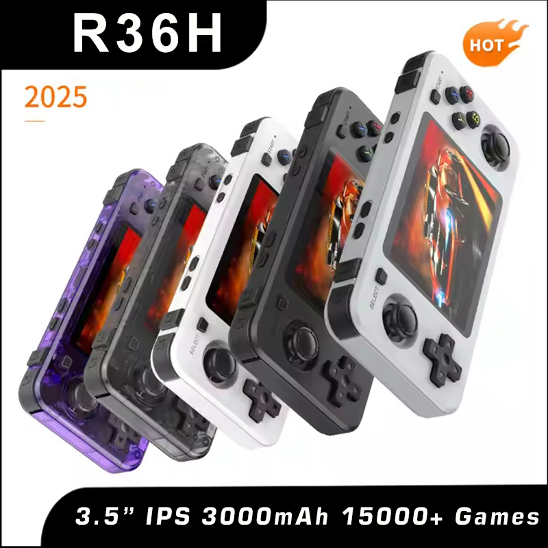 Gaming Console Gta - Nouvelle Console portative rétro R36H, système
