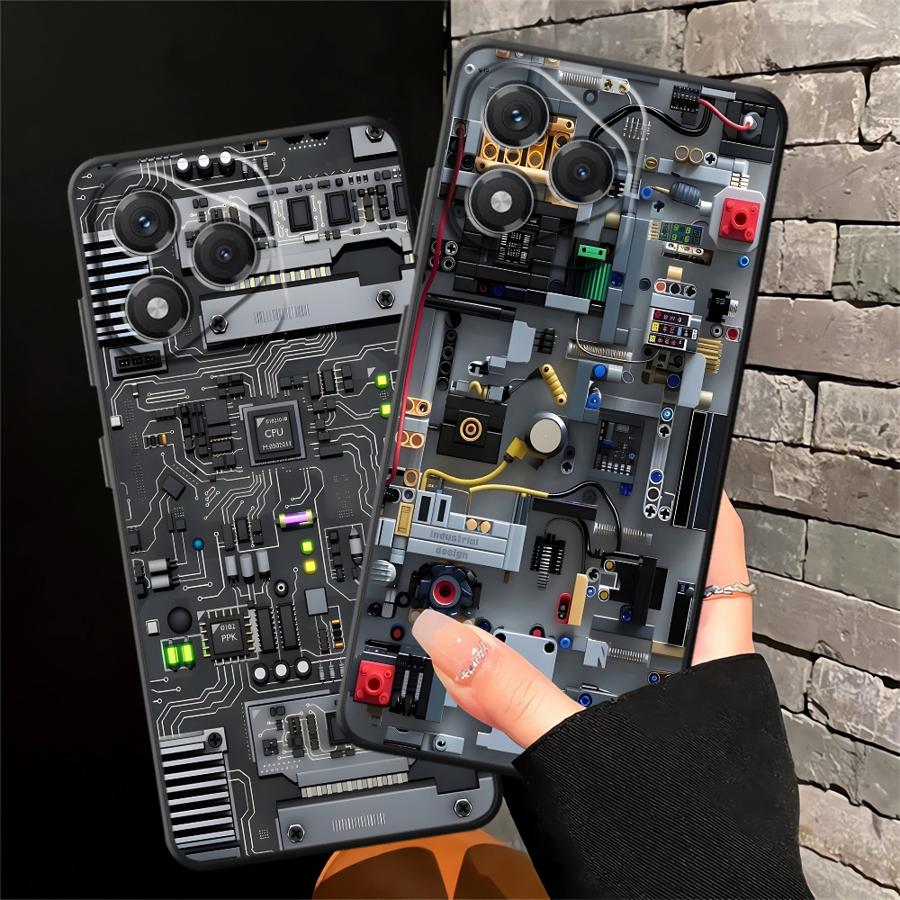 Gaming Console X7 - Étui de console de jeu violet