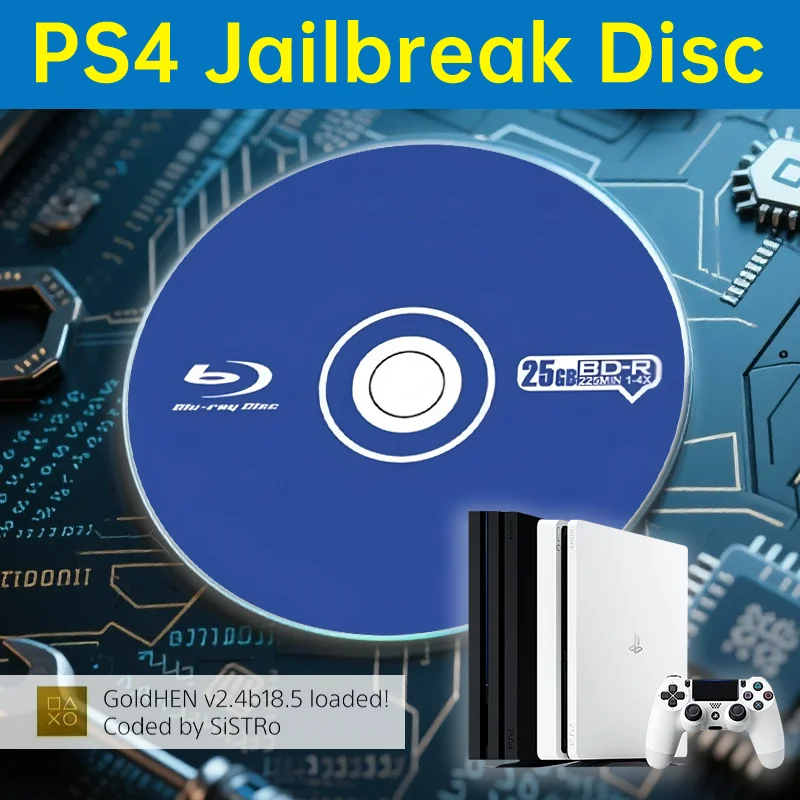 Ps4 Jailbreak Gold Disc 9.0-12 - Gaming Console Gta avis et prix
