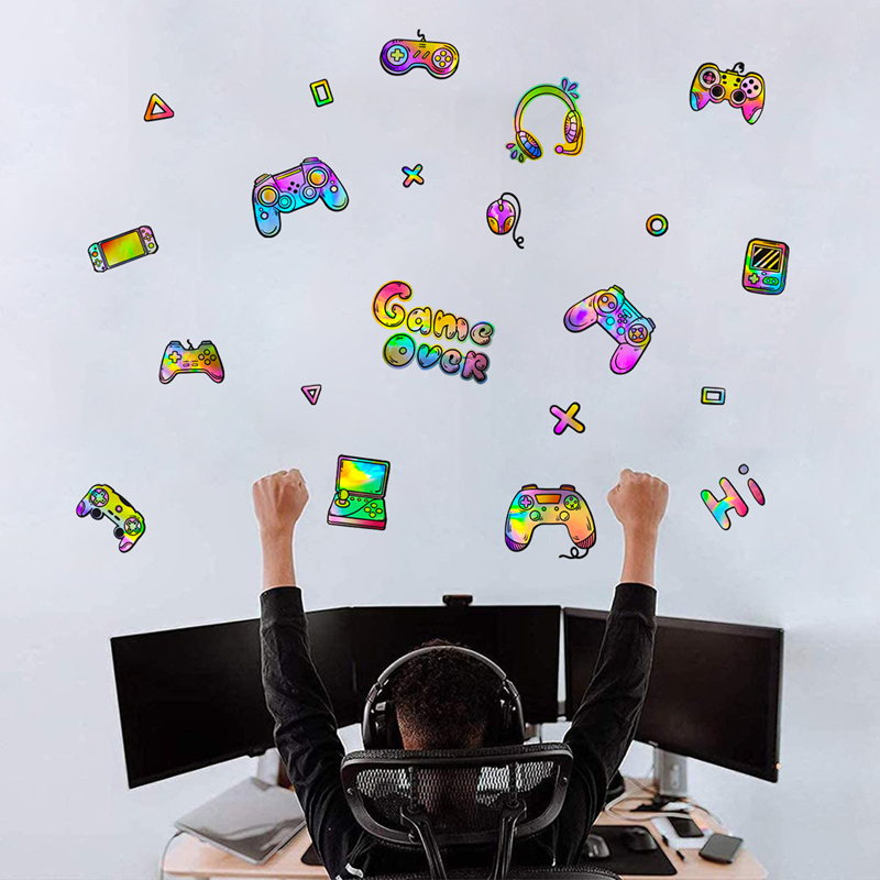 Autocollants muraux en vinyle  - Gaming Console Zone avis et prix