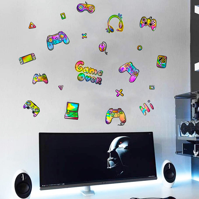 Autocollants muraux en vinyle  - Gaming Console Zone avis et prix
