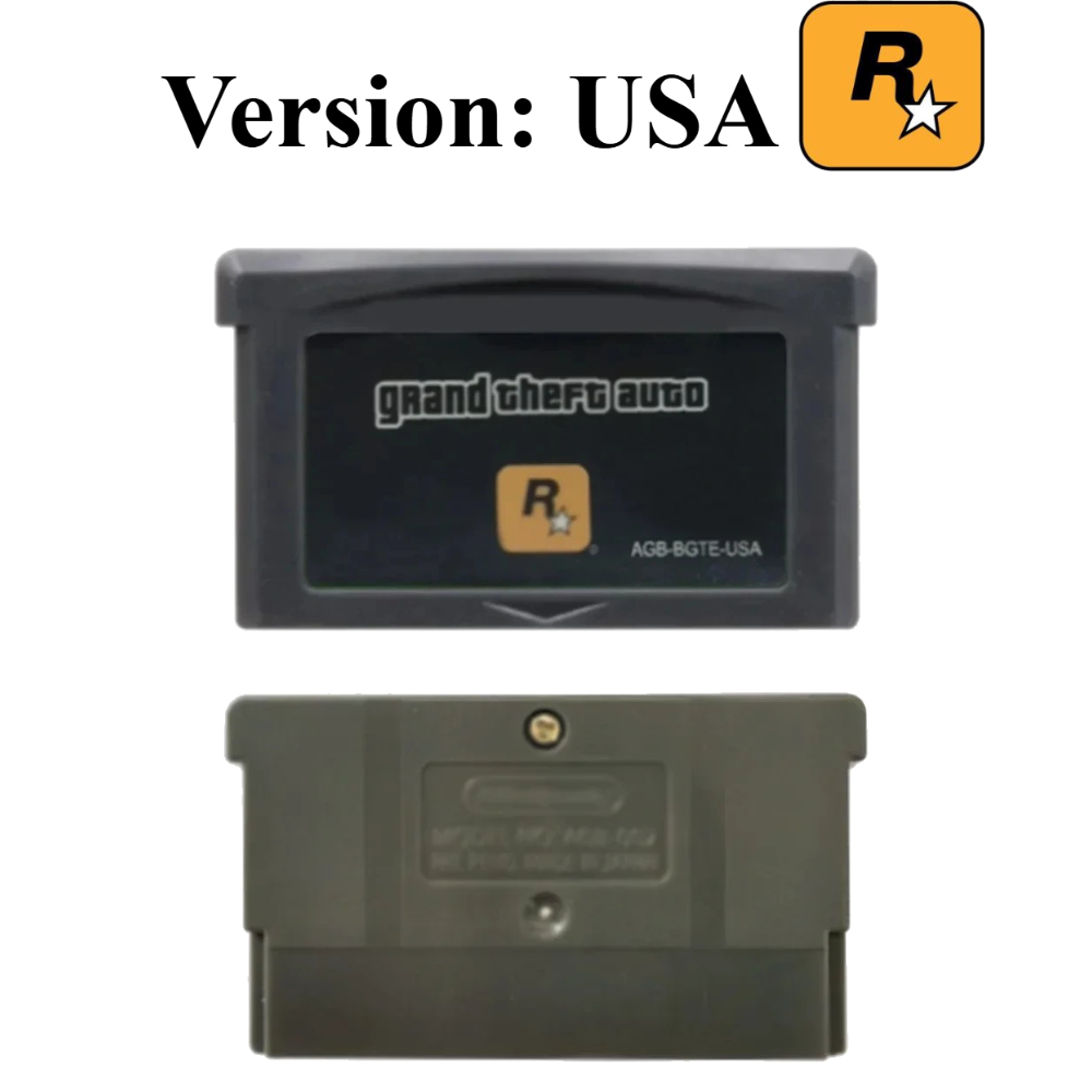 Cartouche de jeu GBA USA/EUR,  - Gaming Console Gta avis et prix