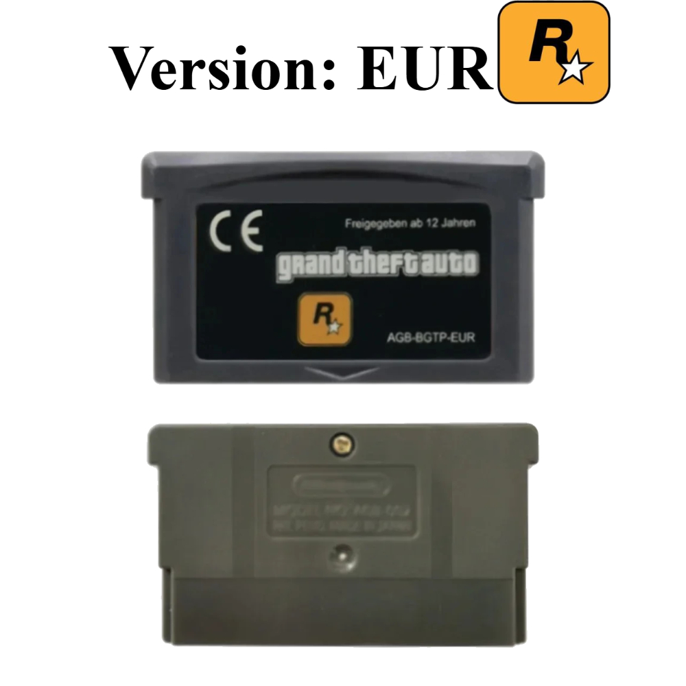 Cartouche de jeu GBA USA/EUR,  - Gaming Console Gta avis et prix