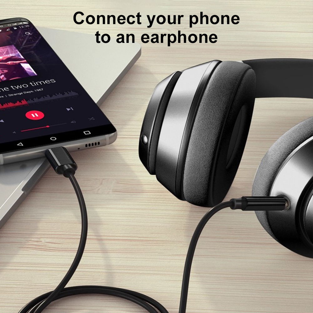 Câble audio AUX Type-C vers 3, - Gaming Console Car avis et prix
