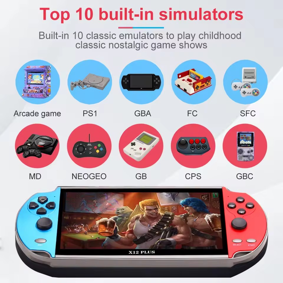 X7 X12 Plus Console de jeu vid - Gaming Console X7 avis et prix
