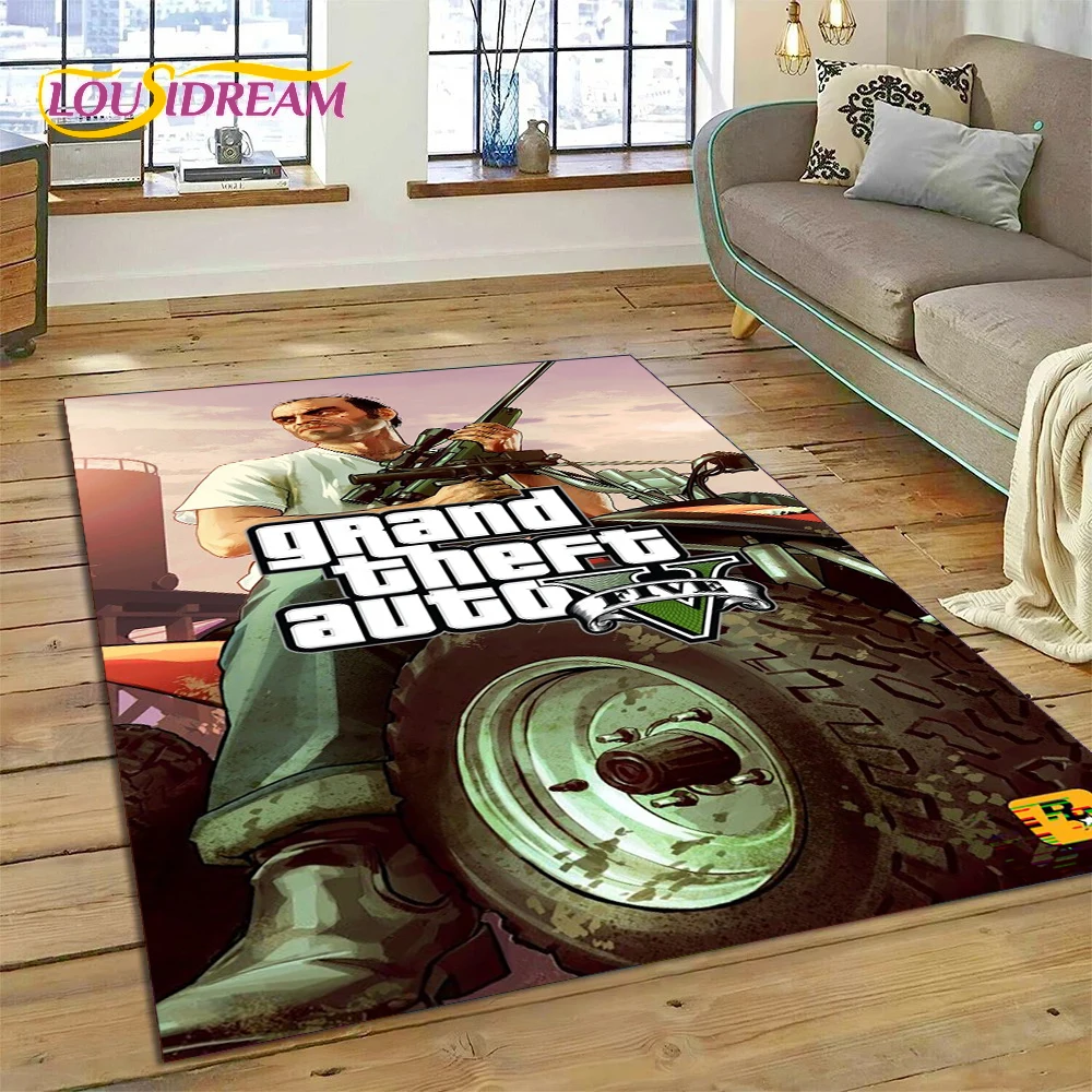 Tapis de jeu 3D GTA Grand Thef - Gaming Console Gta avis et prix