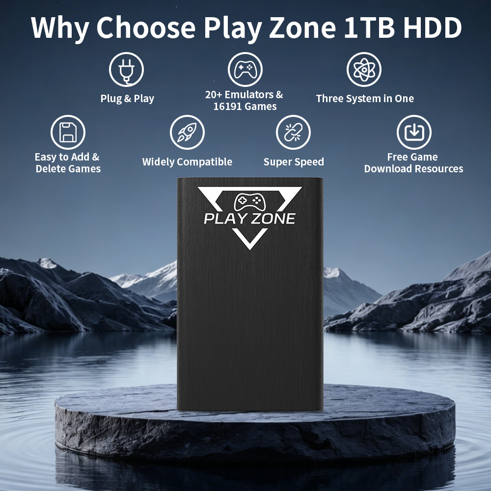 Disque dur portable de jeu Pla - Gaming Console Zone avis et prix
