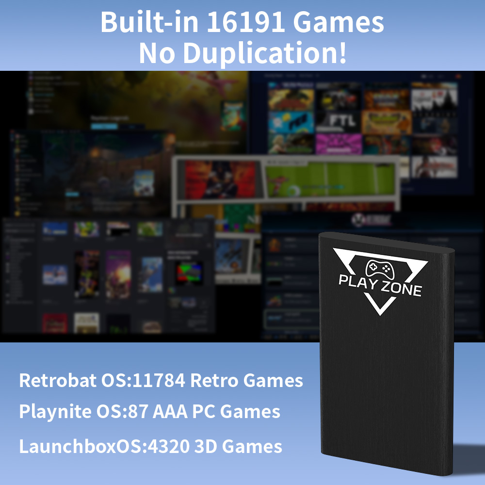 Disque dur portable de jeu Pla - Gaming Console Zone avis et prix