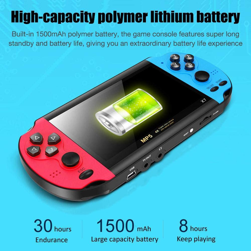Console de jeu portable rétro, - Gaming Console X7 avis et prix