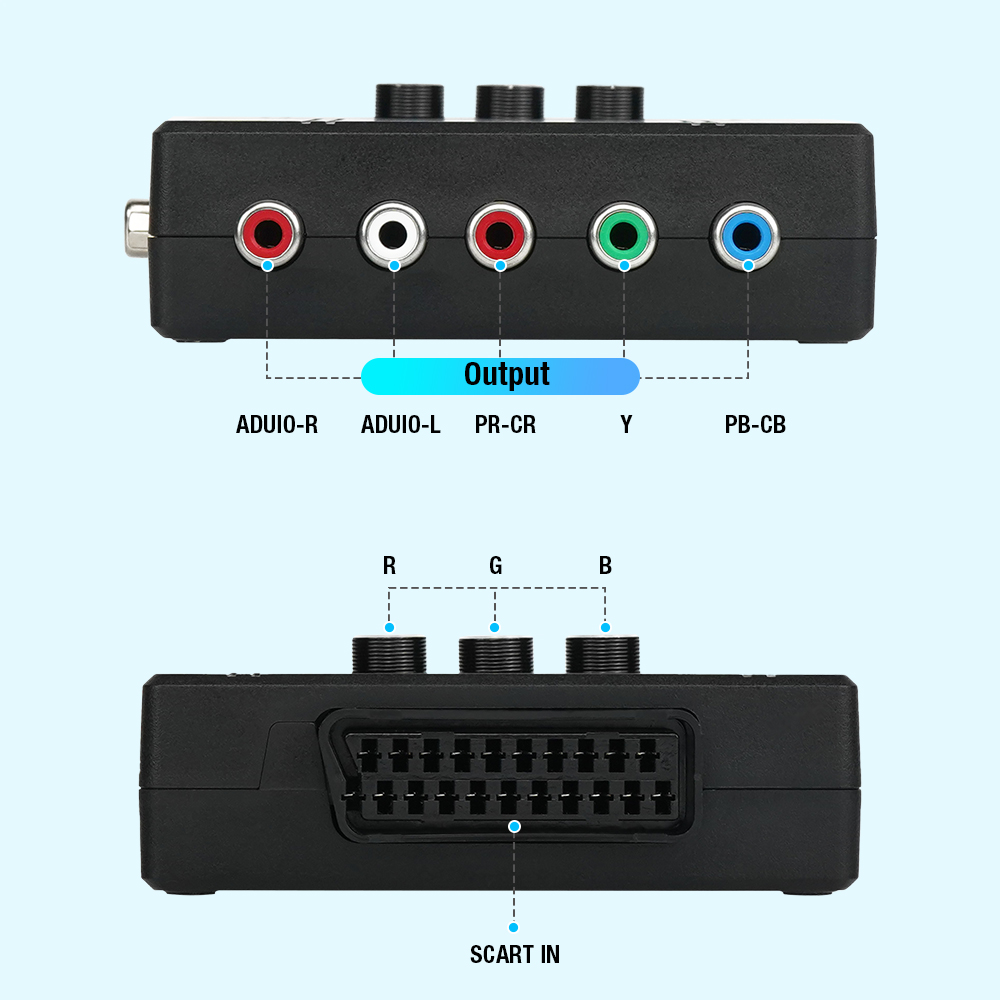 Convertisseur de composants RG - Gaming Console Vintage avis et prix